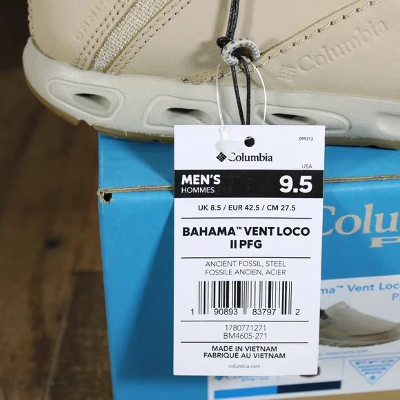 NIB Columbia Bahama Vent Loco II PFG Fishing Shoes Mens 9.5 10 10.5 11 11.5 - Picture 2 of 7
